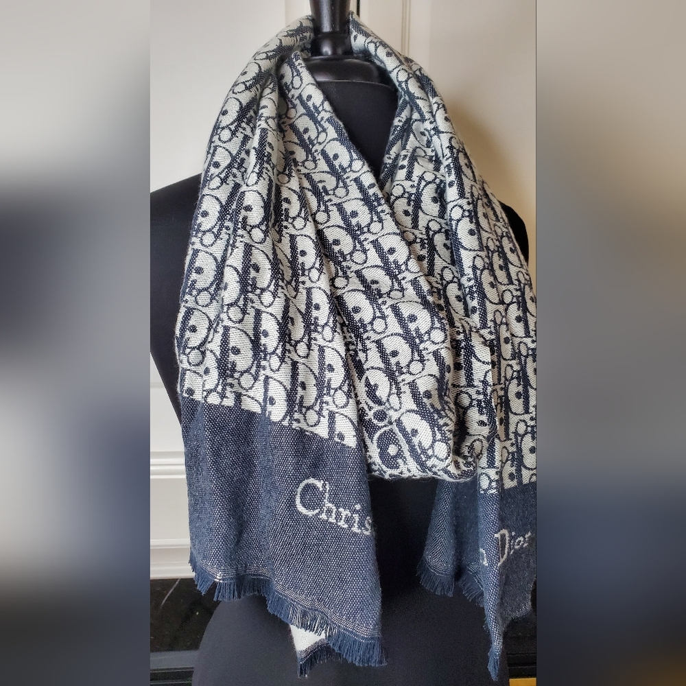 LOGO Blue Scarf - Picture 2 of 6